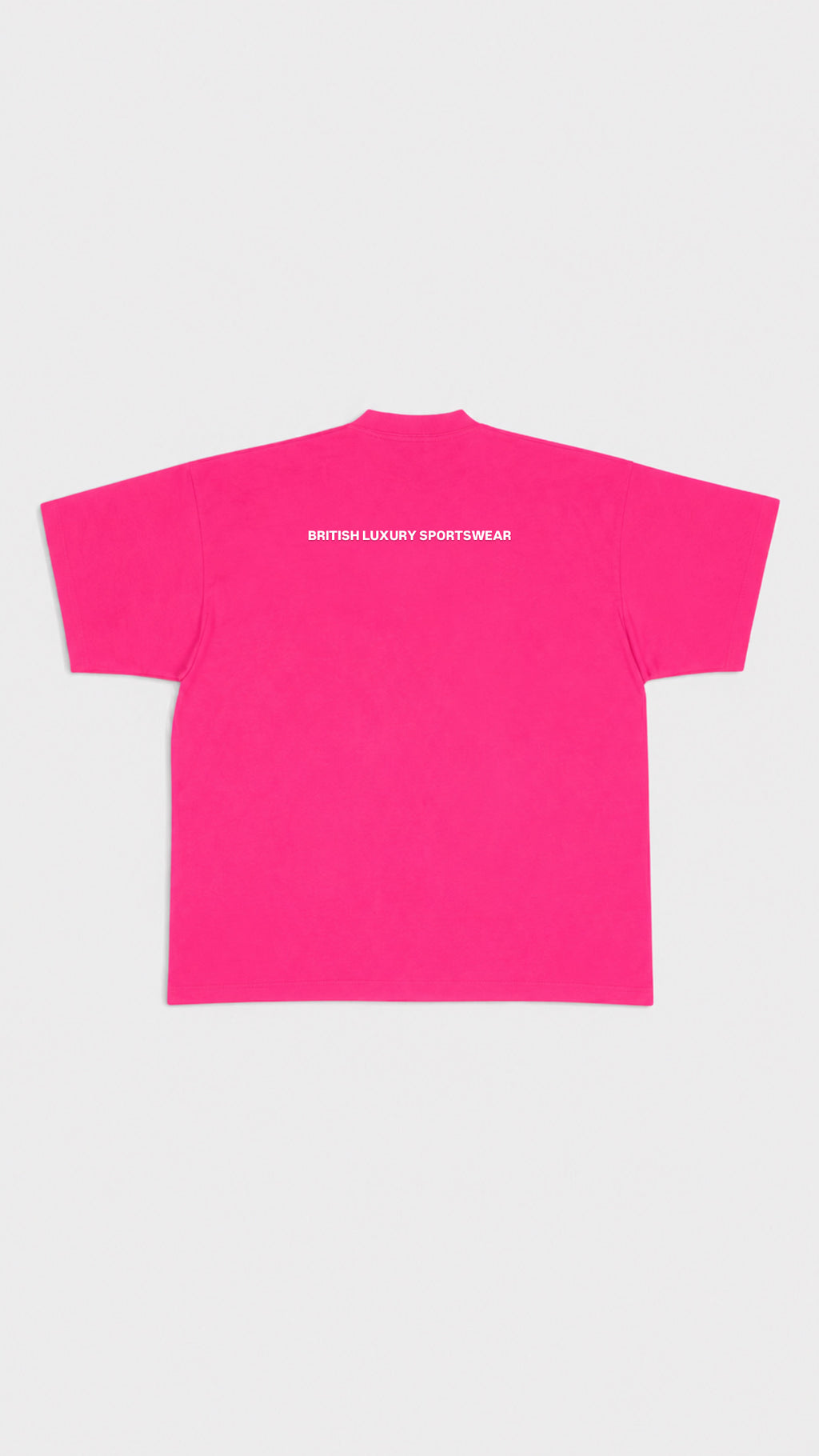 Over sized Hot Pink HAZARDOUSLDN triple print T