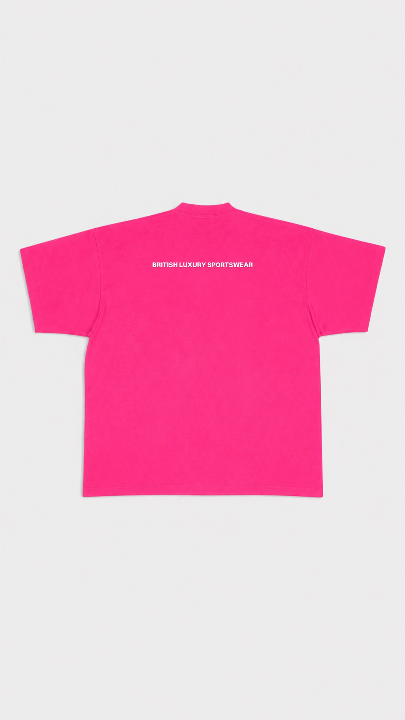 Over sized Hot Pink HAZARDOUSLDN triple print T